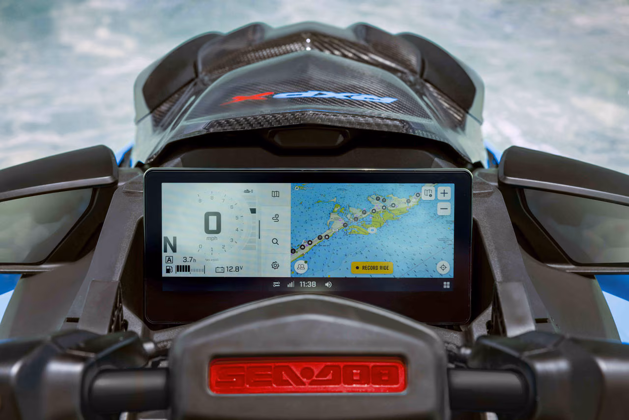 Сенсорний дисплей гідроциклів Sea-Doo