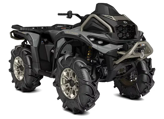 квадроцикл-брудохід Outlander Max 1000R X-mr в кольорі сірий граніт