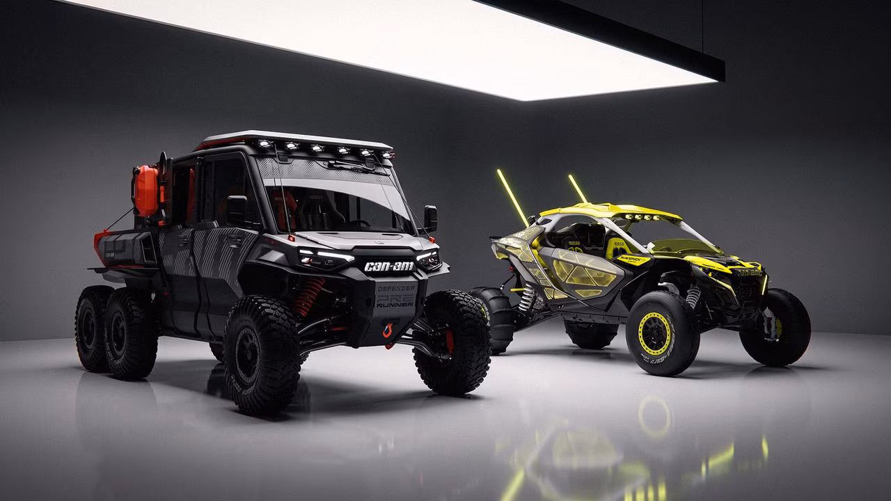 Концепт-розробки Can-Am Defender Prerunner та Maverick XRay
